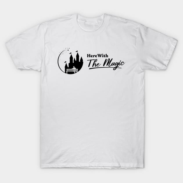 Here With the Magic Logo T-Shirt by Here With The Magic